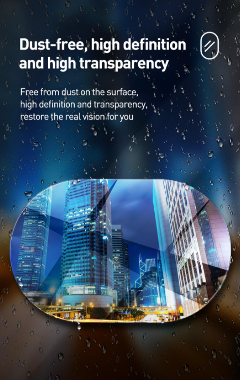 Water and Fog Proof Rearview Mirror Film